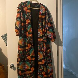 Long day of the dead kimono